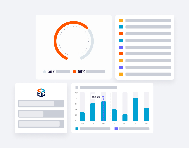 Solución que integra inteligencia logística y analítica. Transforma los datos operativos en dashboards personalizados y torres de control interactivas en tiempo real para guiar decisiones estratégicas.